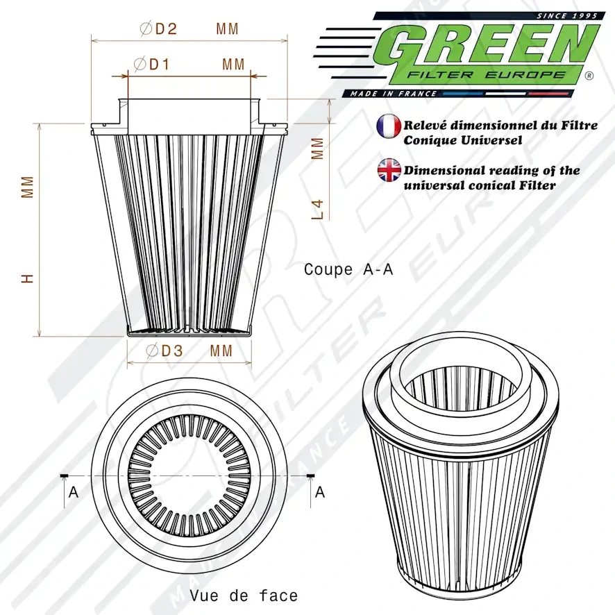 Filter Conical