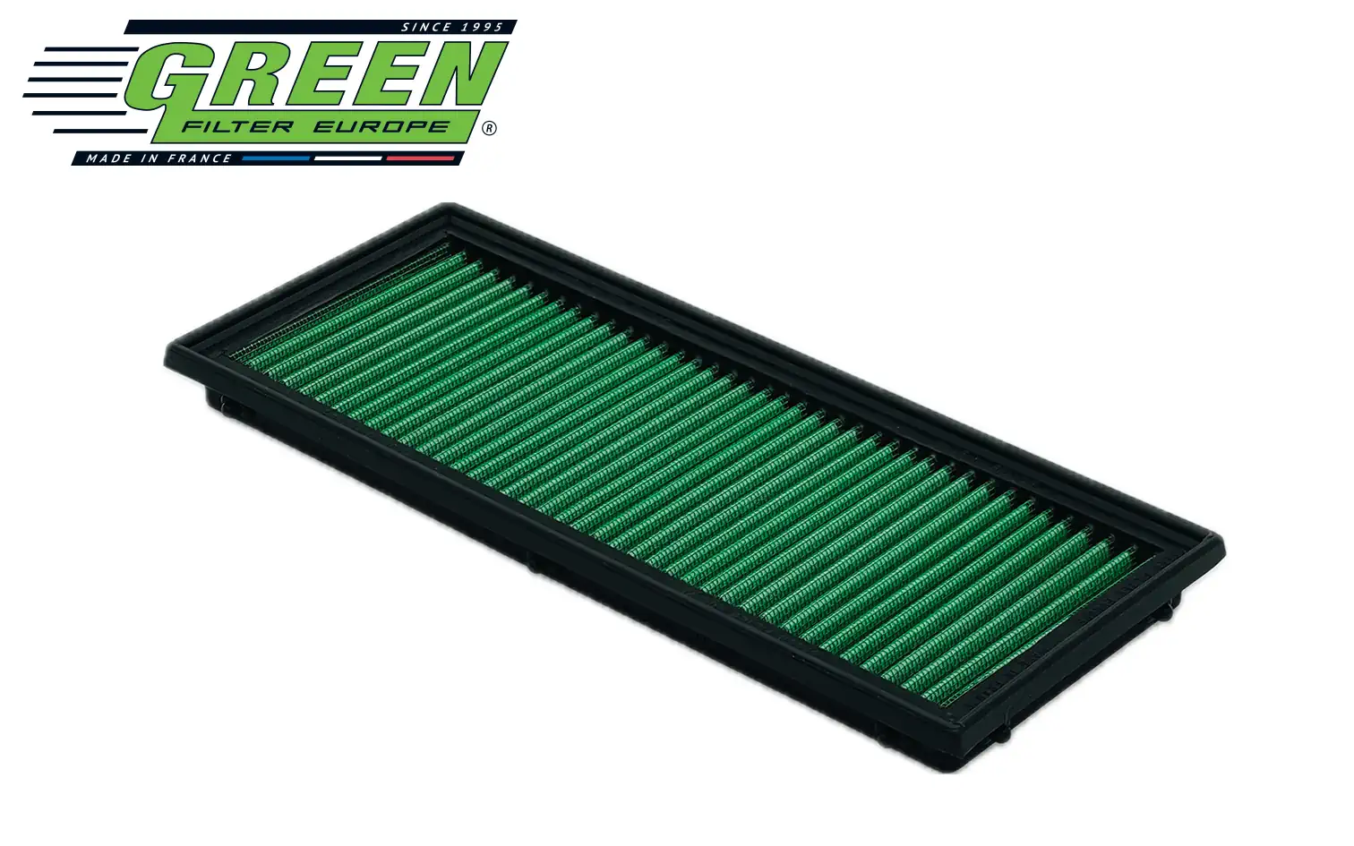 Filtre à air haute performance GREEN Filter Europe Peugeot Citroën DS Fiat Alfa Roméo Génération 5