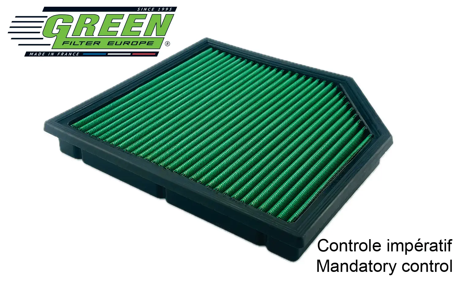 Filtre à air Green Haute performance Mustang Shelby GT500